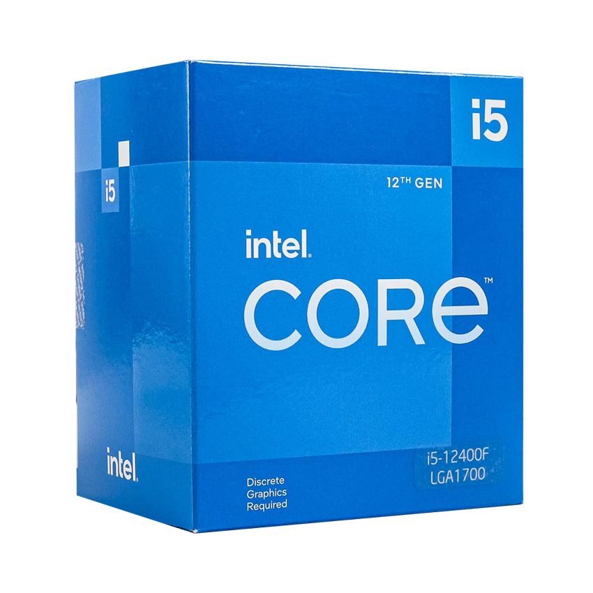 Core i5-12400F CPU LGA 1700 箱、ファンあり CPU Intel Core i5 12400F (TRAY - Không Fan) - Gearshop.vn